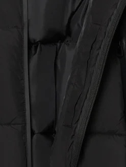 New Cropp Czarna pikowana kurtka puffer czarny