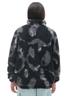 New Cropp Czarna polarowa bluza ze stójką czarny