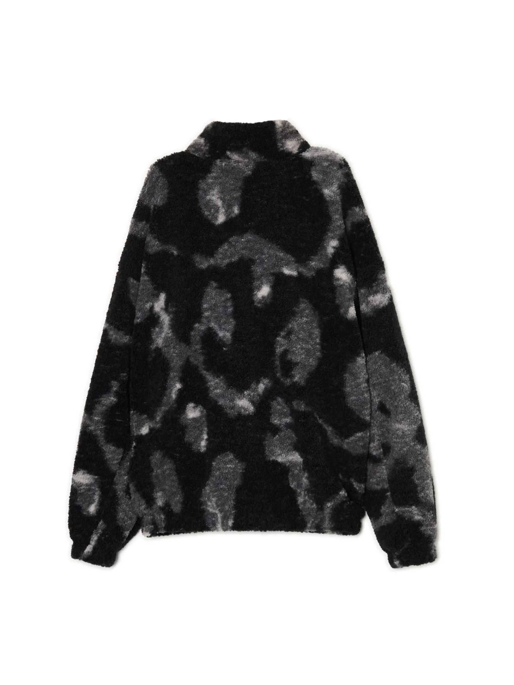 New Cropp Czarna polarowa bluza ze stójką czarny