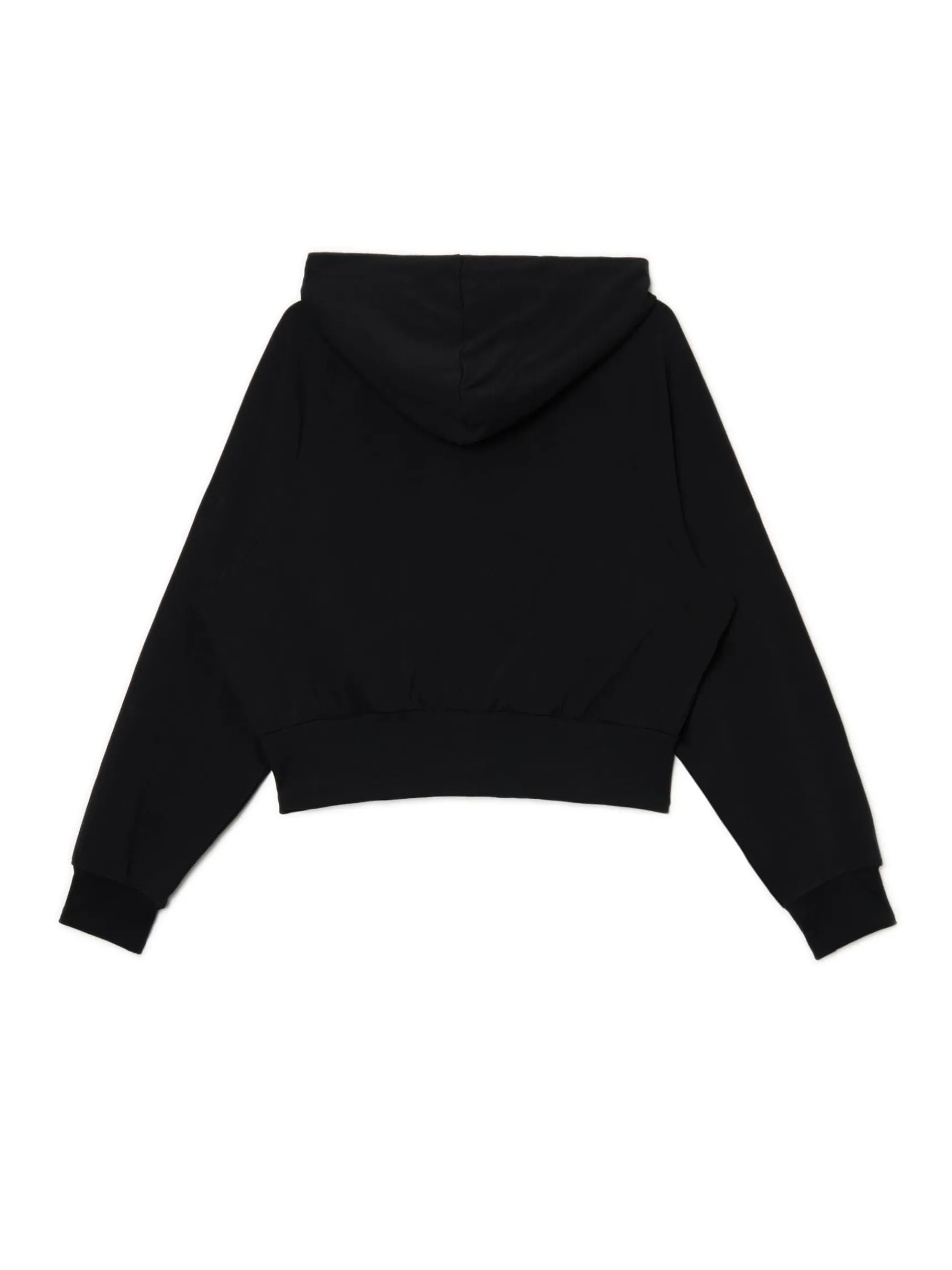 Online Cropp Czarna rozpinana bluza kapturem czarny