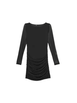 Sale Cropp Czarna sukienka mini czarny