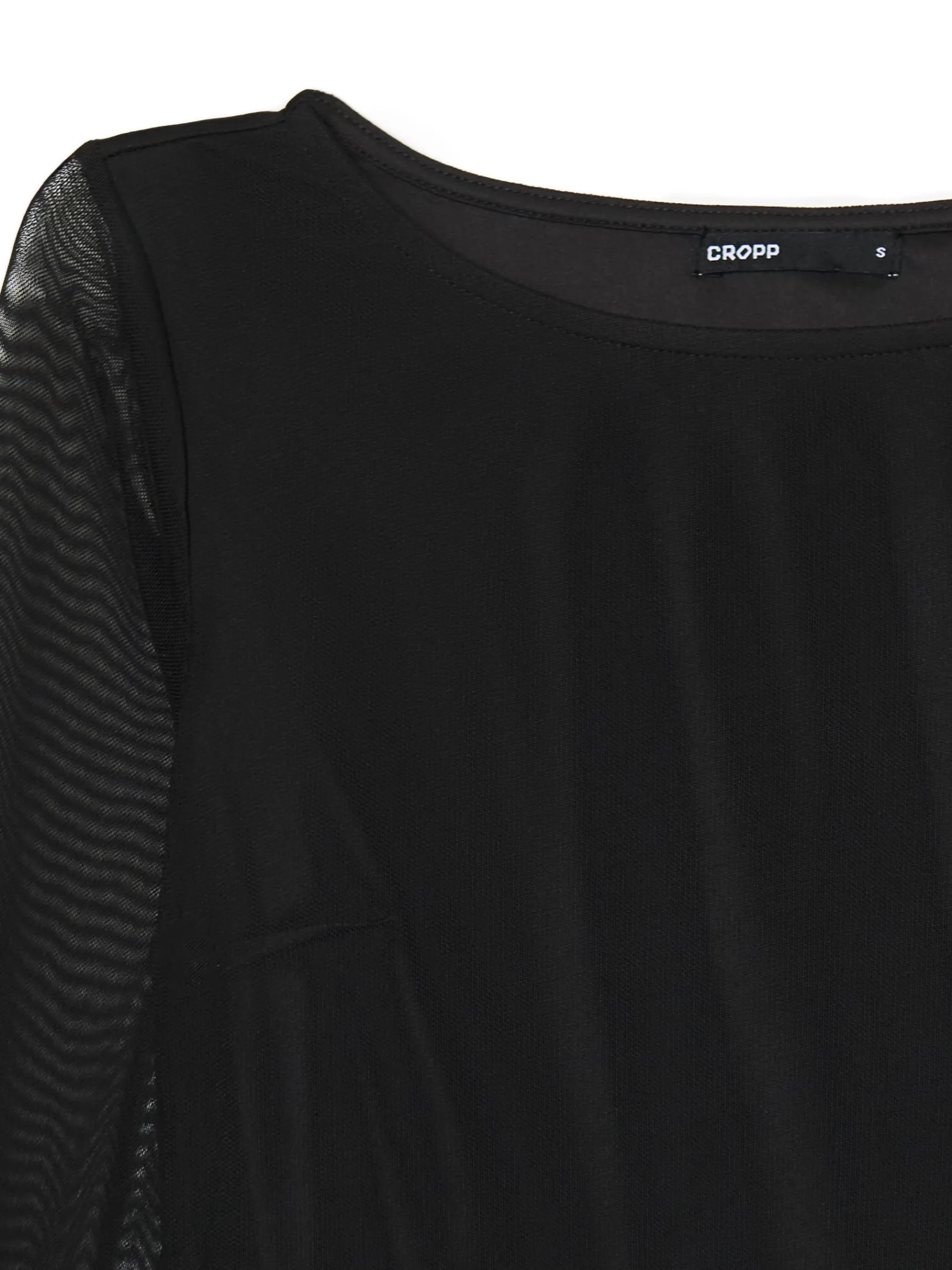 Sale Cropp Czarna sukienka mini czarny