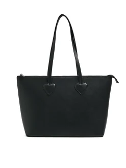 Discount Cropp Czarna torba shopper czarny