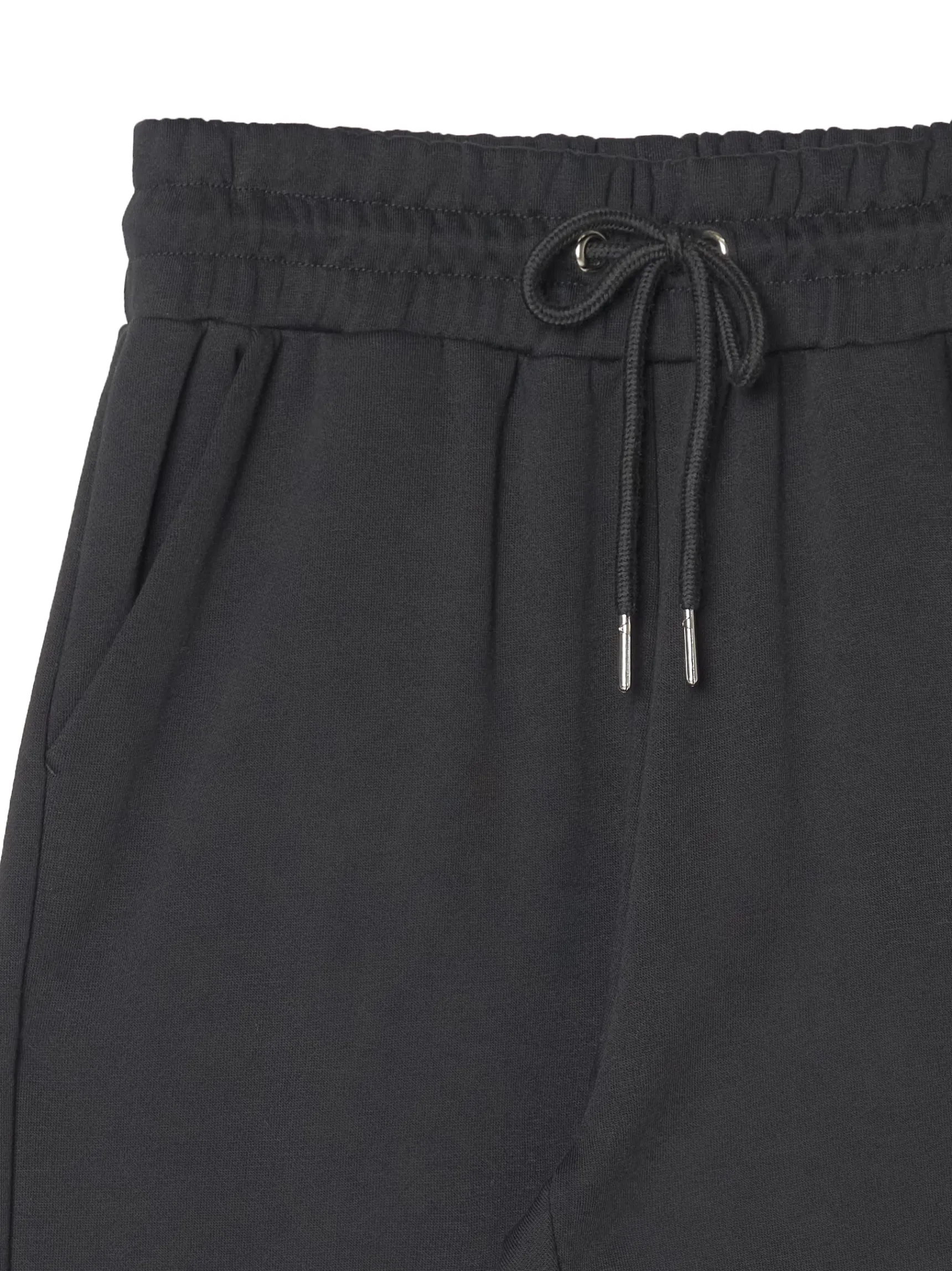 Hot Cropp Czarne dresowe joggery czarny