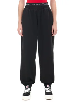 Discount Cropp Czarne dresowe joggery czarny
