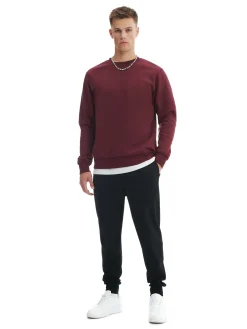 Best Cropp Czarne dresowe joggery regular czarny