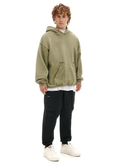 Online Cropp Czarne dresowe joggery z kieszeniami czarny