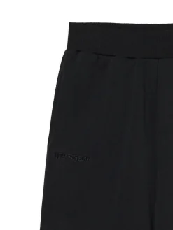 Clearance Cropp Czarne dresowe joggery z nadrukiem czarny
