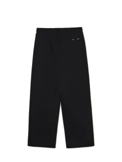 Online Cropp Czarne dresy wide leg czarny
