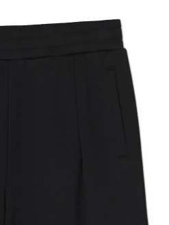 Online Cropp Czarne dresy wide leg czarny