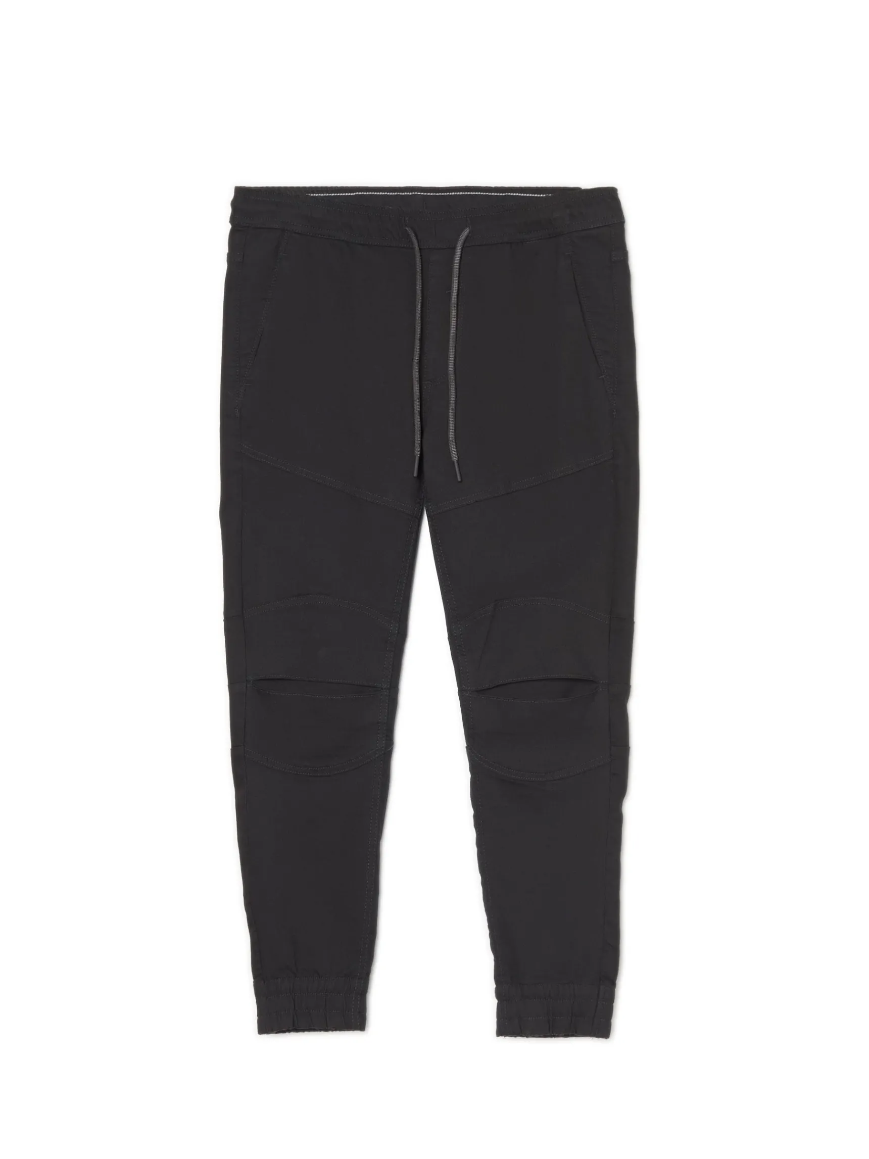 Sale Cropp Czarne jeansowe joggery czarny
