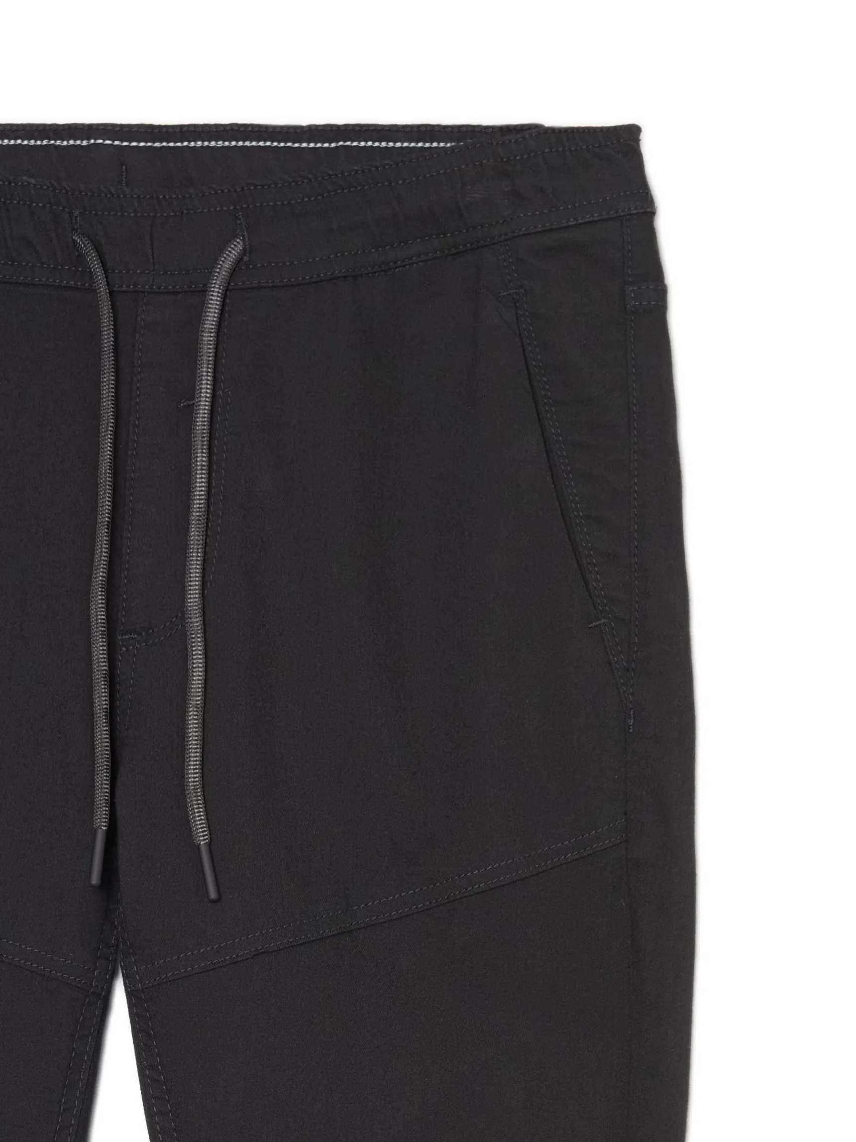 Sale Cropp Czarne jeansowe joggery czarny