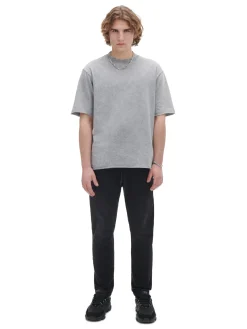 Fashion Cropp Czarne jeansowe joggery czarny