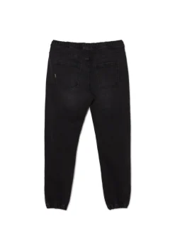 Fashion Cropp Czarne jeansowe joggery czarny