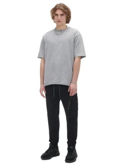 Clearance Cropp Czarne jeansowe joggery czarny
