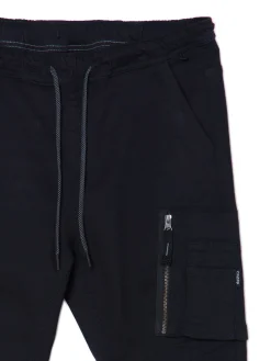 Clearance Cropp Czarne jeansowe joggery czarny