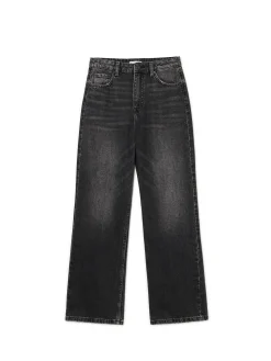 Online Cropp Czarne jeansy baggy czarny