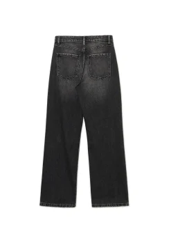 Online Cropp Czarne jeansy baggy czarny