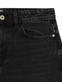 Online Cropp Czarne jeansy baggy czarny