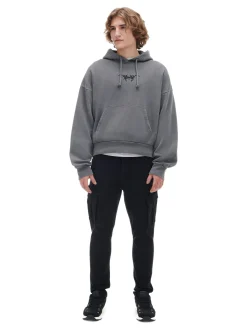 Hot Cropp Czarne jeansy carrot czarny