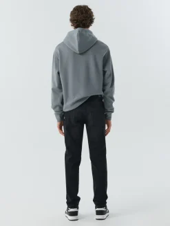 New Cropp Czarne jeansy męskie slim czarny