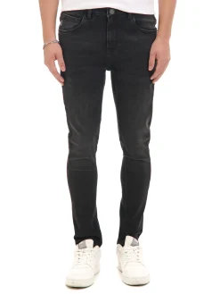 Fashion Cropp Czarne jeansy skinny czarny