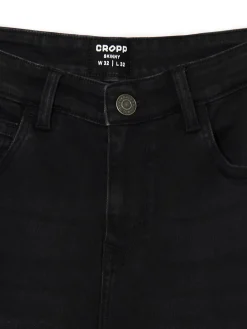 Fashion Cropp Czarne jeansy skinny czarny