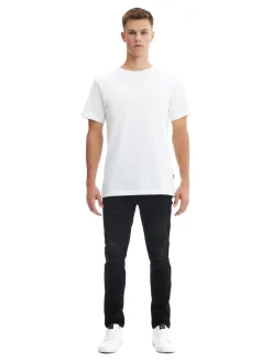 Online Cropp Czarne jeansy slim czarny