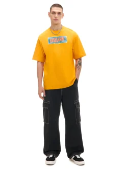 Sale Cropp Czarne jeansy super baggy czarny