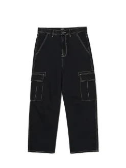 Sale Cropp Czarne jeansy super baggy czarny