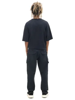 Best Cropp Czarne joggery cargo czarny
