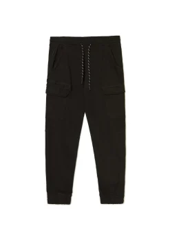 Best Cropp Czarne joggery cargo czarny