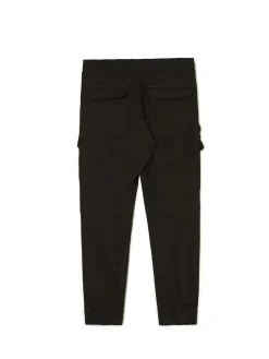 Best Cropp Czarne joggery cargo czarny