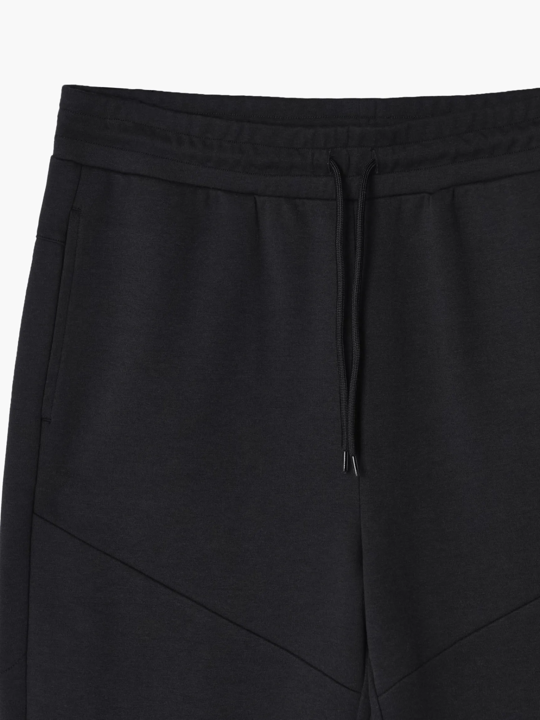 Hot Cropp Czarne joggery slim czarny