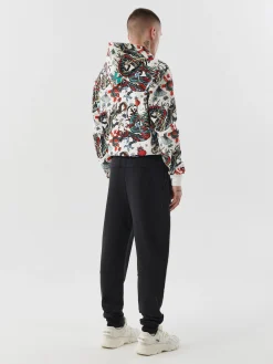 Hot Cropp Czarne joggery slim czarny