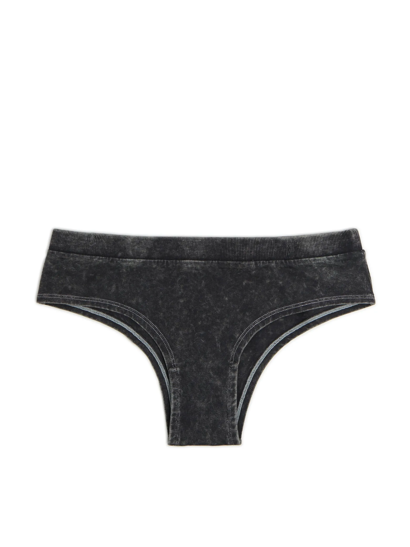 Hot Cropp Czarne majtki hipster czarny