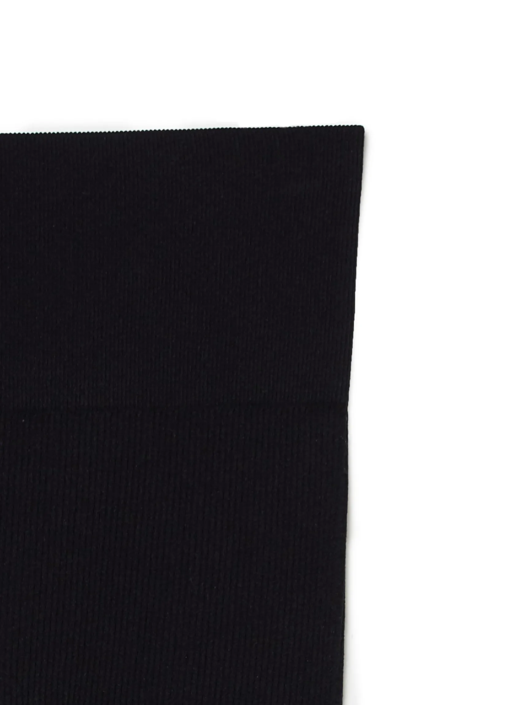 Clearance Cropp Czarne prążkowane legginsy czarny