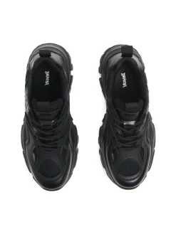 Clearance Cropp Czarne sneakersy chunky czarny