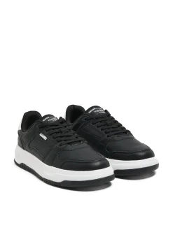 Sale Cropp Czarne sneakersy z białymi elementami czarny