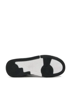 Sale Cropp Czarne sneakersy z białymi elementami czarny