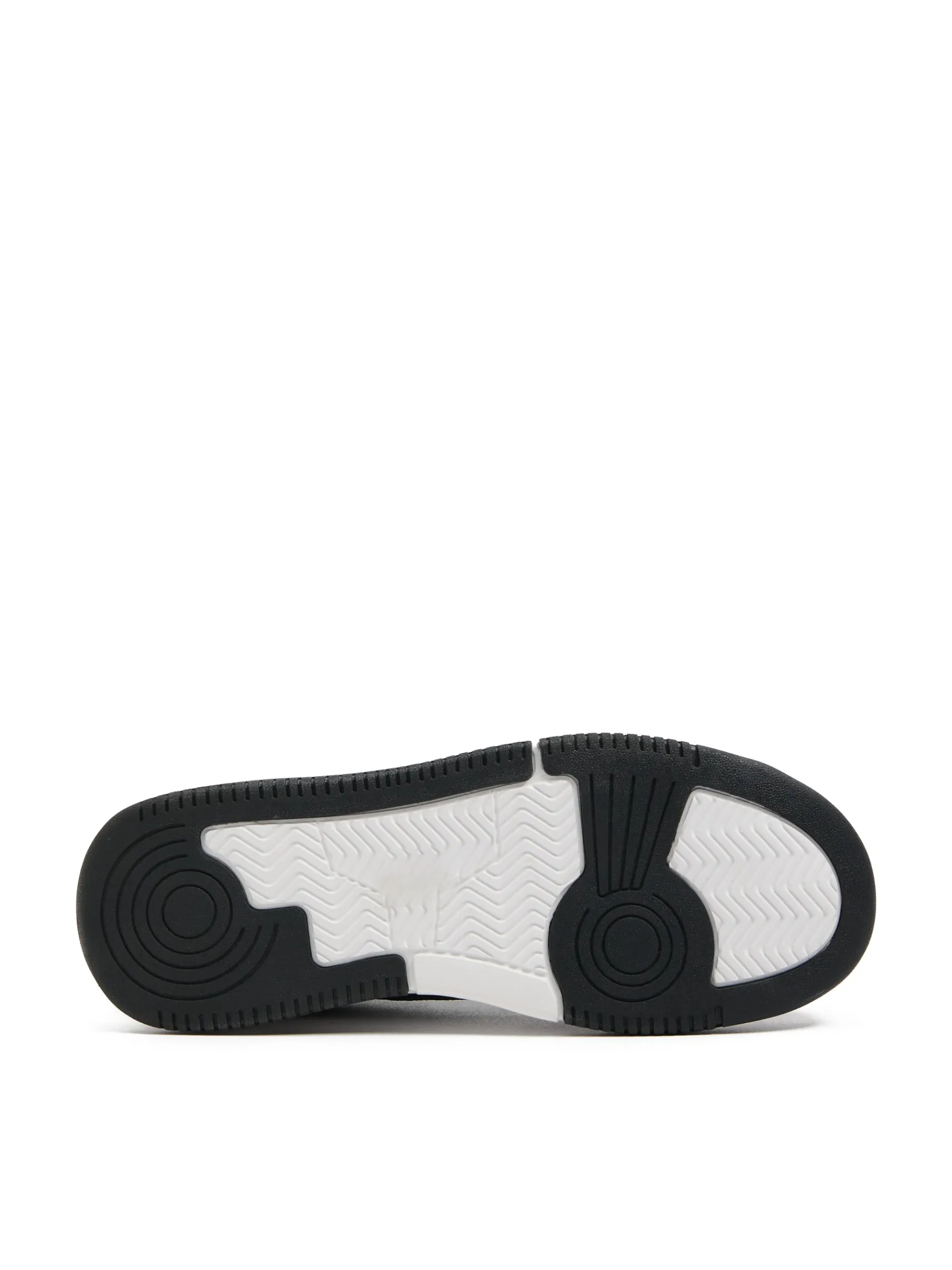 Sale Cropp Czarne sneakersy z białymi elementami czarny