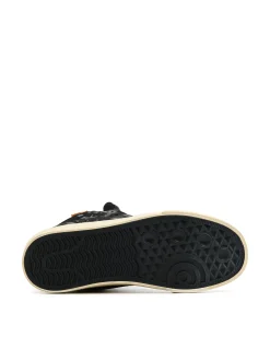 Sale Cropp Czarne sneakersy z wysoką cholewką czarny