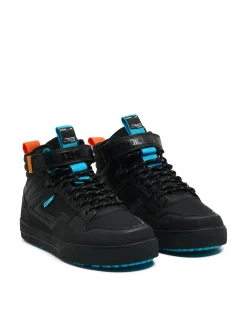 Hot Cropp Czarne sneakersy za kostkę czarny
