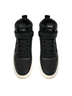 Outlet Cropp Czarne sneakersy za kostkę czarny
