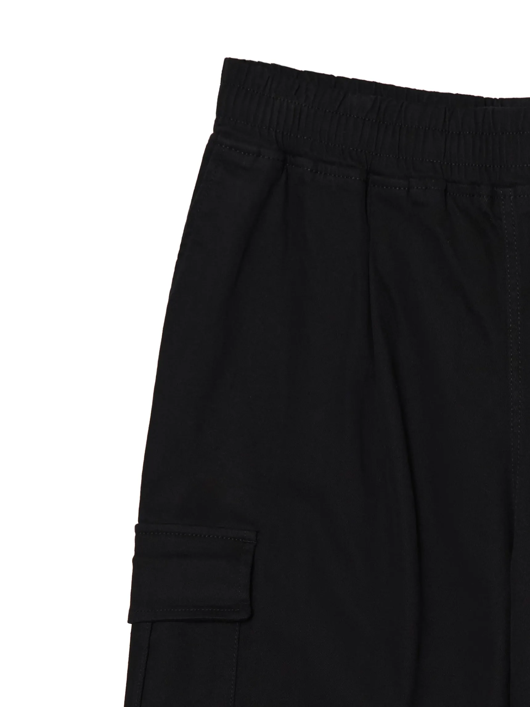 Clearance Cropp Czarne spodnie comfort czarny