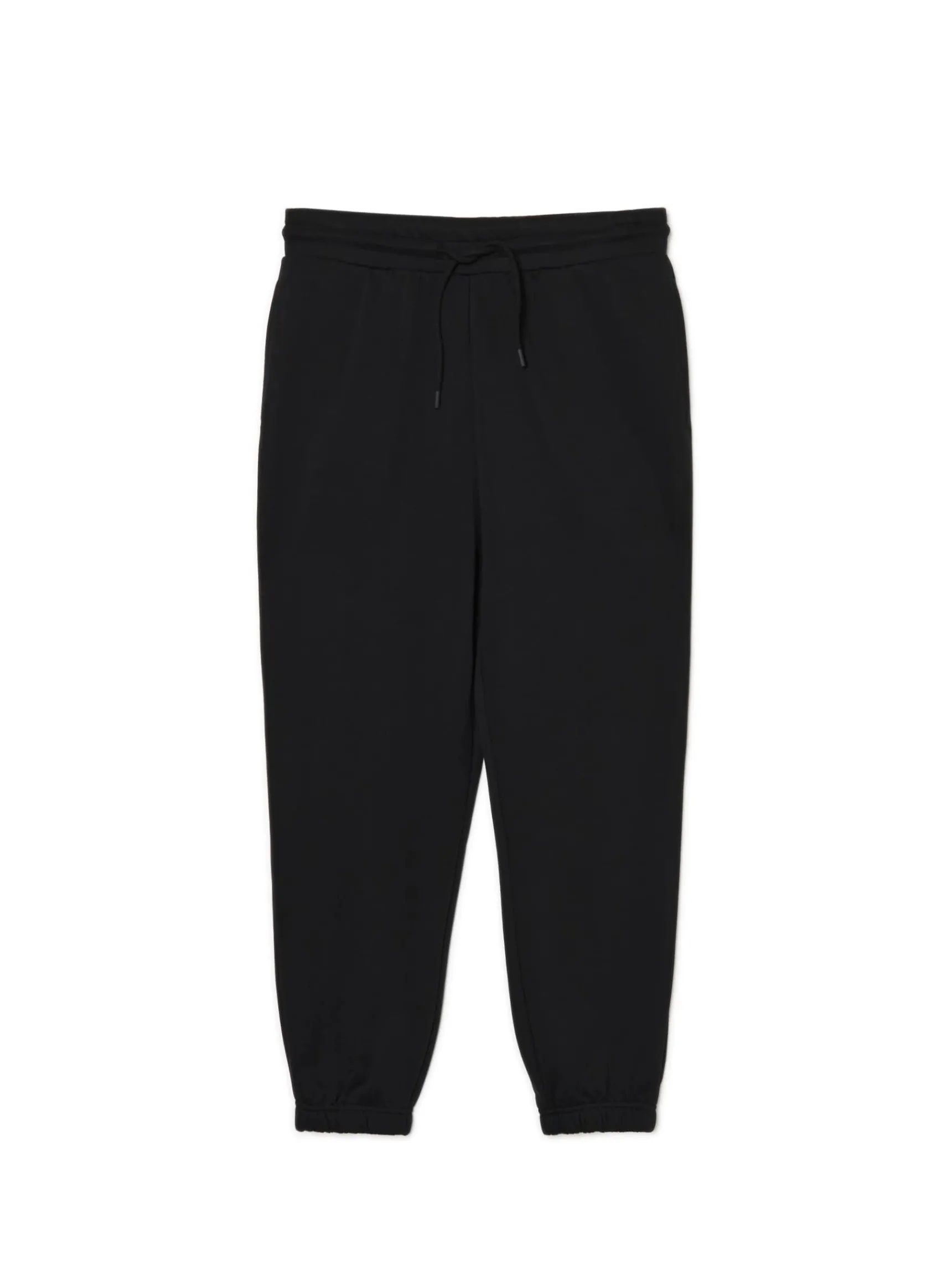 Sale Cropp Czarne spodnie dresowe joggery basic czarny