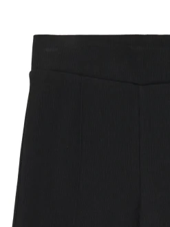 New Cropp Czarne spodnie flare czarny