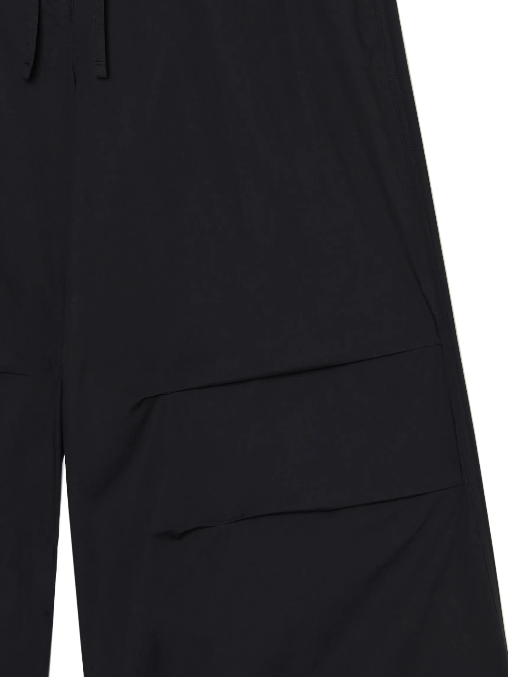 Sale Cropp Czarne spodnie wide leg czarny
