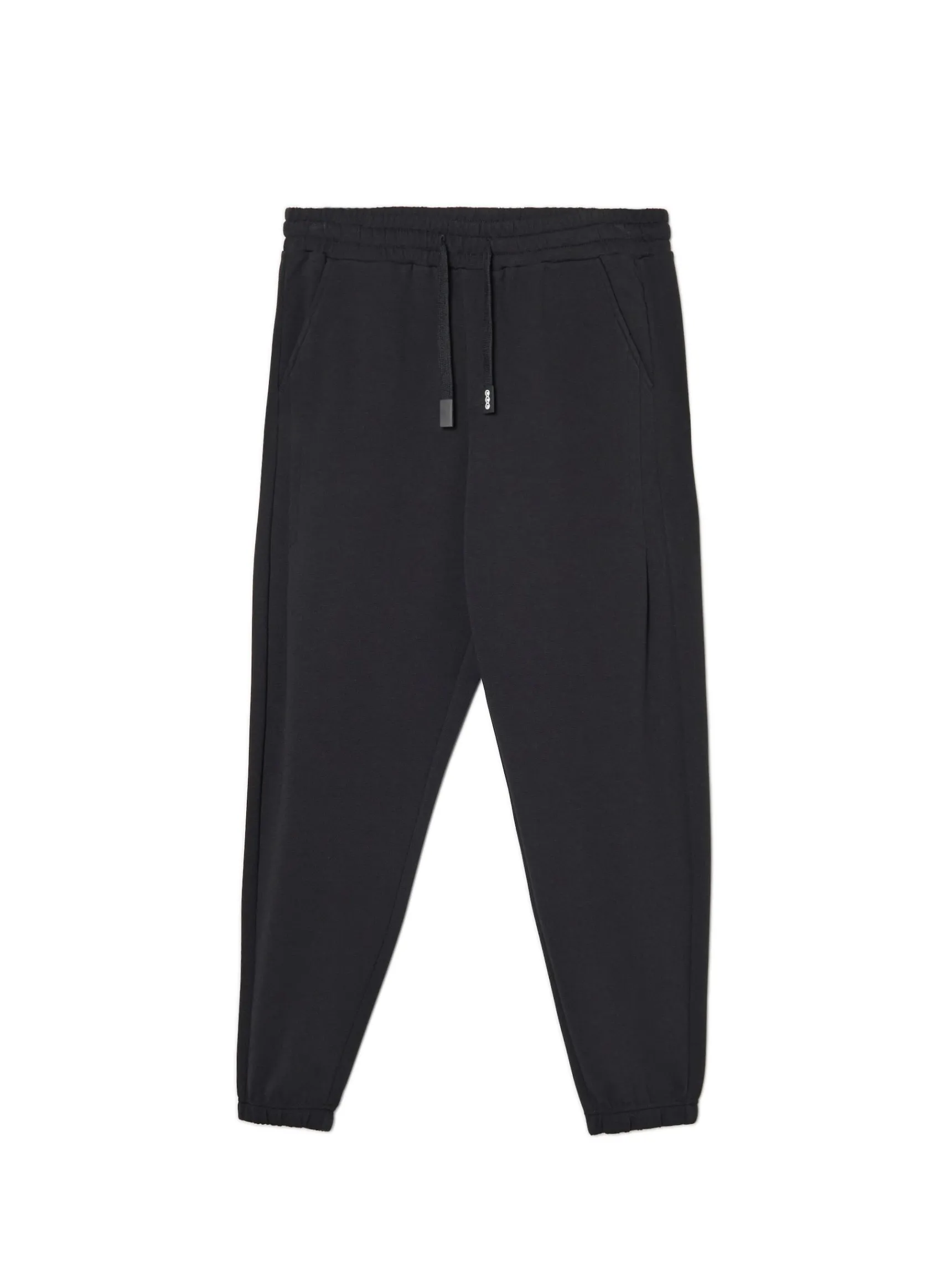 Clearance Cropp Czarne sportowe joggery regular czarny