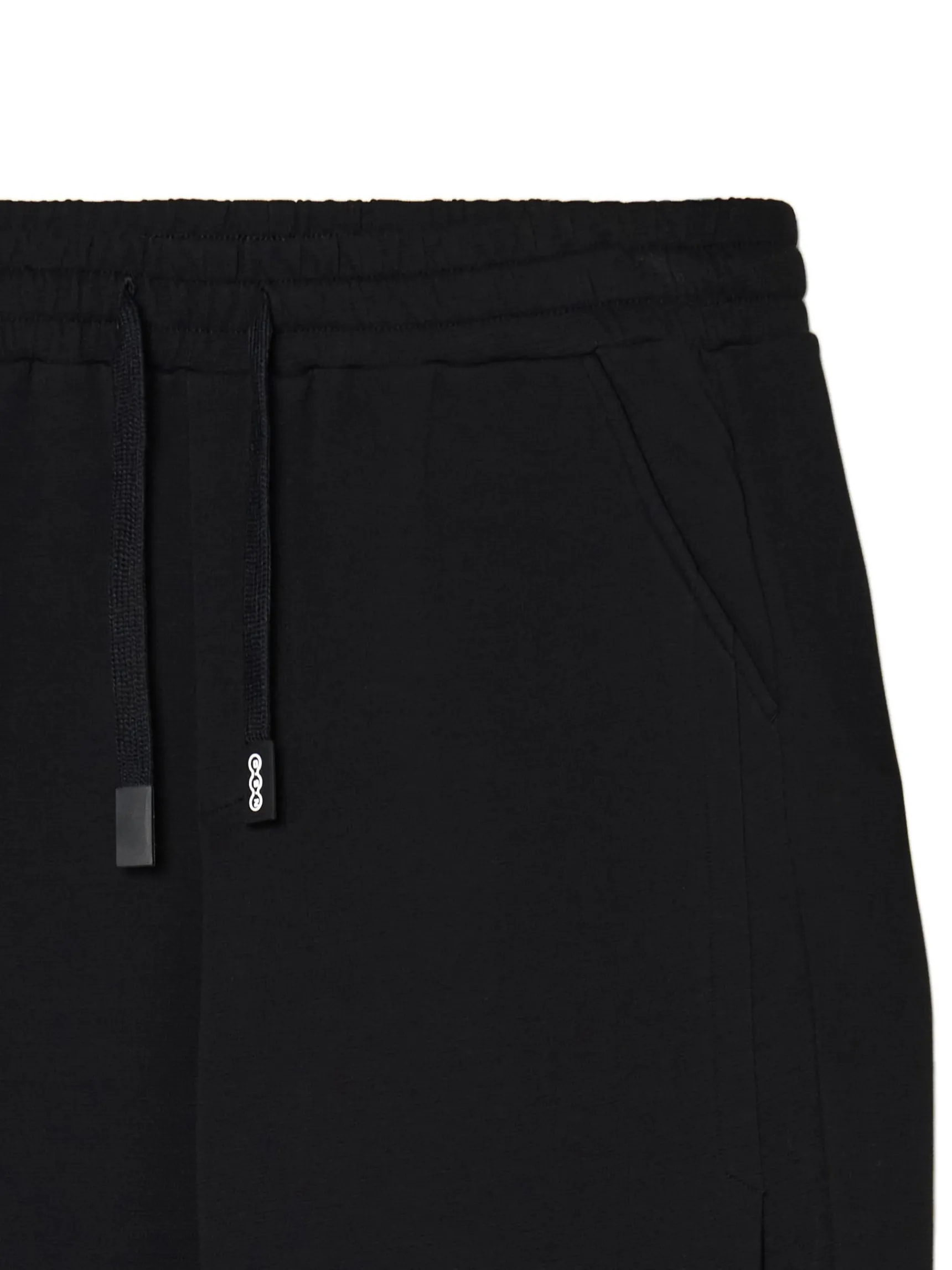 Clearance Cropp Czarne sportowe joggery regular czarny